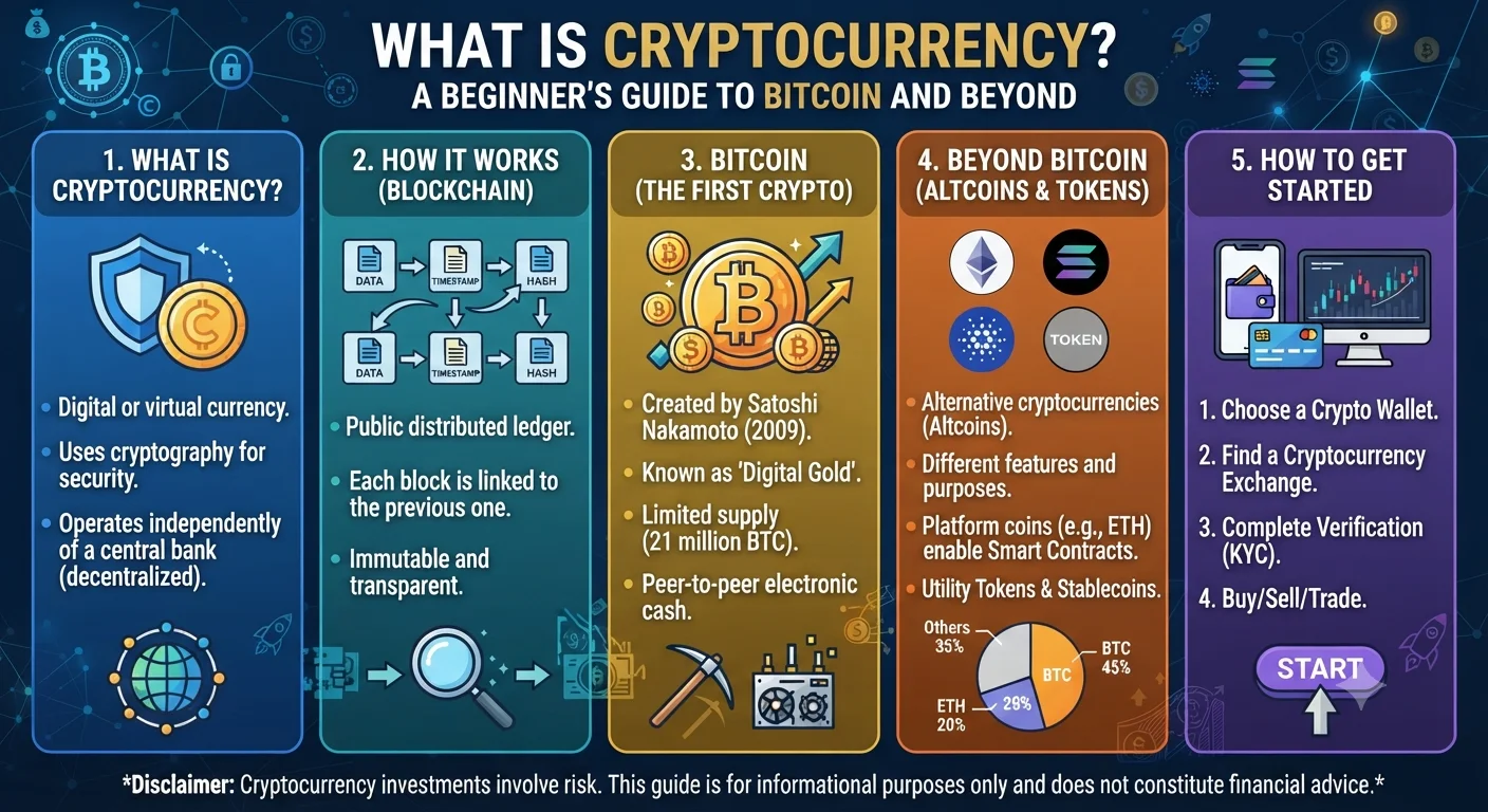 What Is Cryptocurrency? A Beginner's Guide to Bitcoin and Beyond